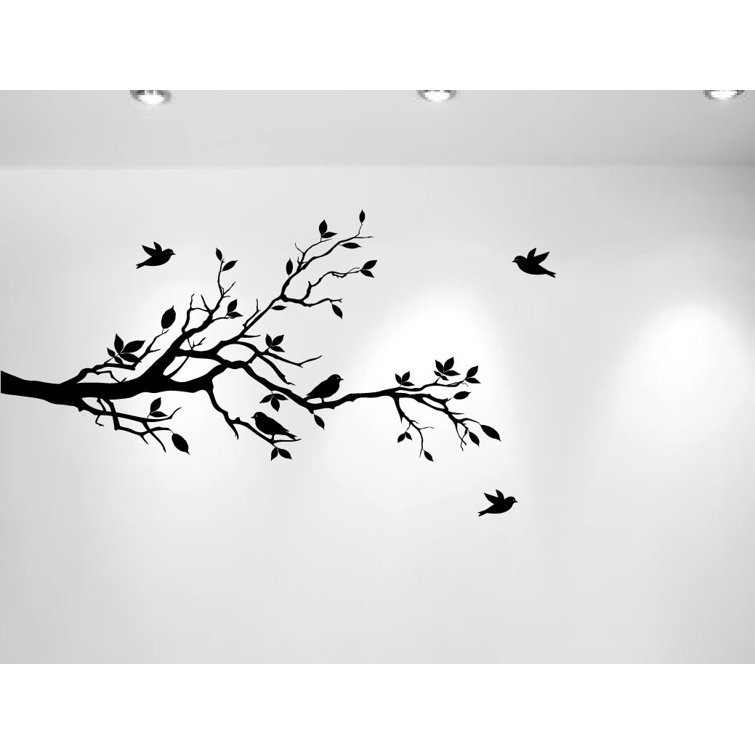 Isabelle & Max™ Tree Branches with Leaves and Love Birds Nursery Wall